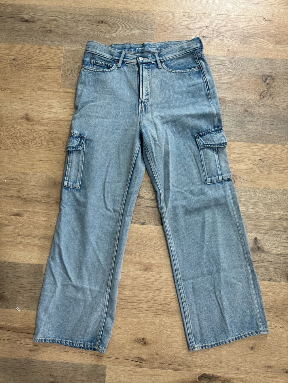 Old Navy Denim Cargo Pants